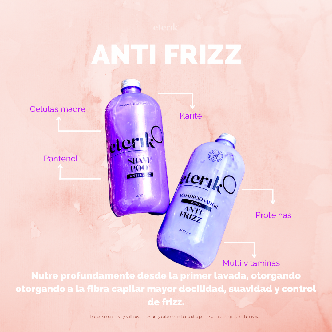 SHAMPOO & ACONDICIONADOR ANTI FRIZZ